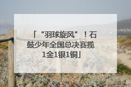 “羽球旋风”！石鼓少年全国总决赛揽1金1银1铜