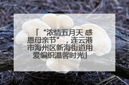 “浓情五月天 感恩母亲节”，连云港市海州区新海街道用爱编织温馨时光