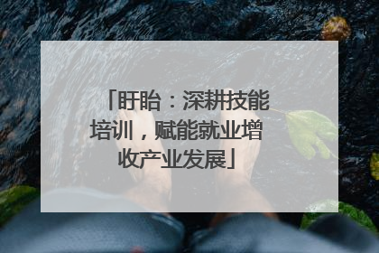 盱眙：深耕技能培训，赋能就业增收产业发展