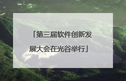 第三届软件创新发展大会在光谷举行