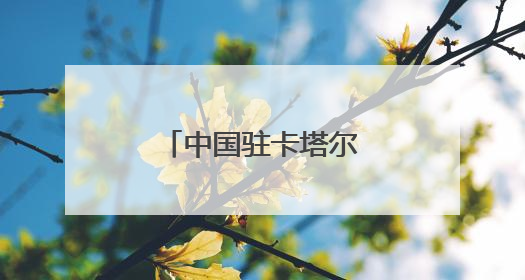 中国驻卡塔尔大使馆提醒！
