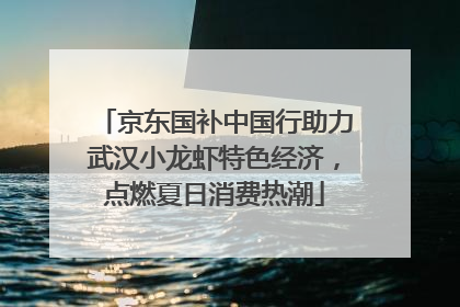 京东国补中国行助力武汉小龙虾特色经济，点燃夏日消费热潮