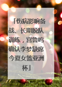 伤病影响备战、长期脱队训练，宫鲁鸣确认李梦缺席今夏女篮亚洲杯