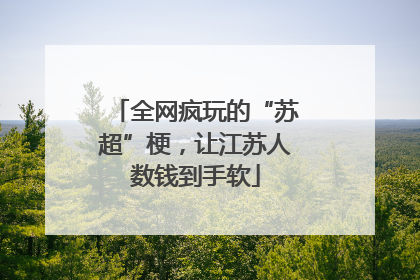 全网疯玩的“苏超”梗，让江苏人数钱到手软
