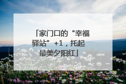 家门口的“幸福驿站”+1，托起最美夕阳红