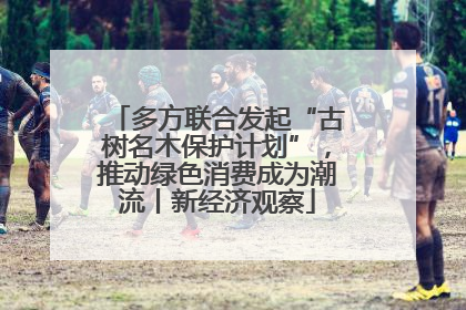 多方联合发起“古树名木保护计划”，推动绿色消费成为潮流丨新经济观察