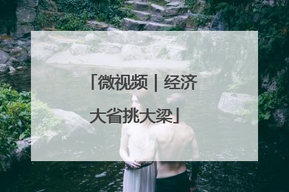 微视频｜经济大省挑大梁