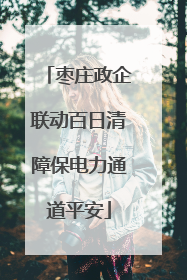 枣庄政企联动百日清障保电力通道平安