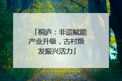桐庐：非遗赋能产业升级，古村焕发振兴活力