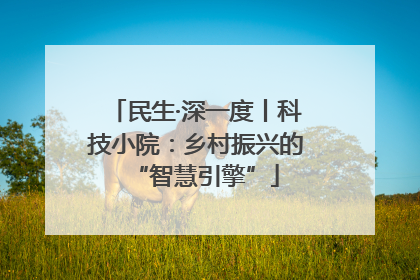 民生·深一度丨科技小院：乡村振兴的“智慧引擎”