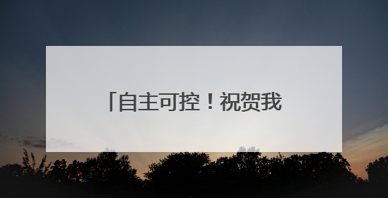 自主可控！祝贺我国高校科研团队
