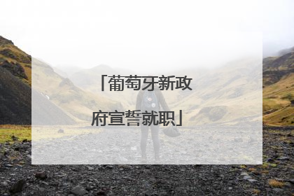 葡萄牙新政府宣誓就职