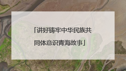 讲好铸牢中华民族共同体意识青海故事