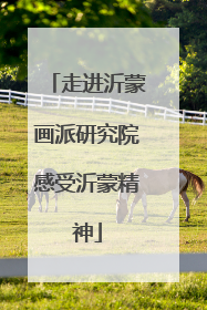走进沂蒙画派研究院感受沂蒙精神
