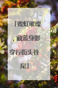 霓虹璀璨，藏蓝身影穿行街头巷尾