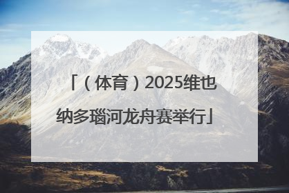 （体育）2025维也纳多瑙河龙舟赛举行