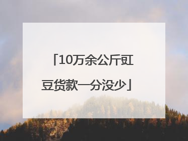 10万余公斤豇豆货款一分没少