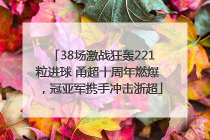 38场激战狂轰221粒进球 甬超十周年燃爆，冠亚军携手冲击浙超